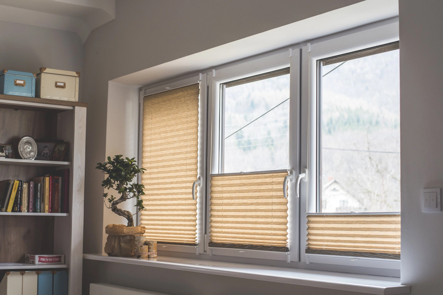 Шторы плиссе